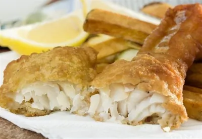 Сушеная треска во фритюре