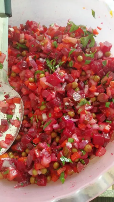 Винегрет из овощей