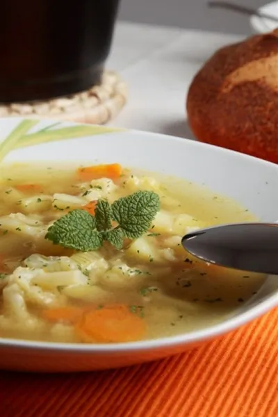 Суп с цветной капустой