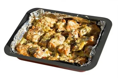 Карп, запеченный с сыром