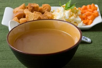 Мясной бульон быстрого приготовления