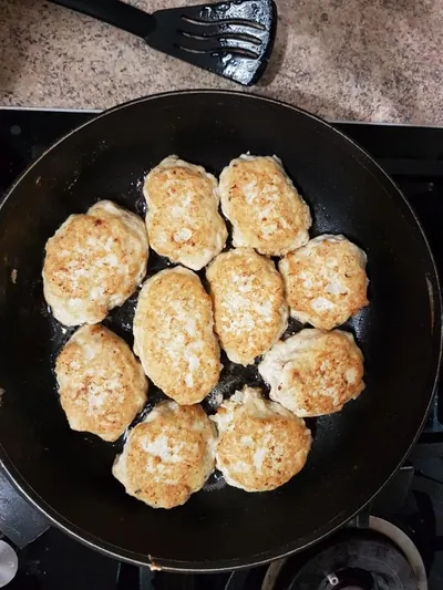 Куриные котлеты с майонезом
