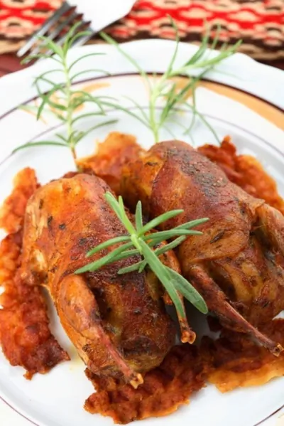 Рябчик, куропатка, тетерев жареные