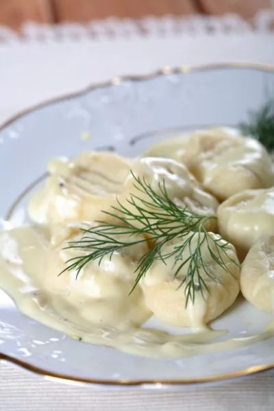 Картофель молодой в сметане