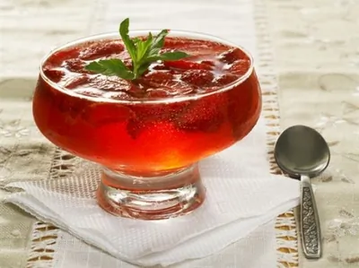 Желе из ягодного варенья