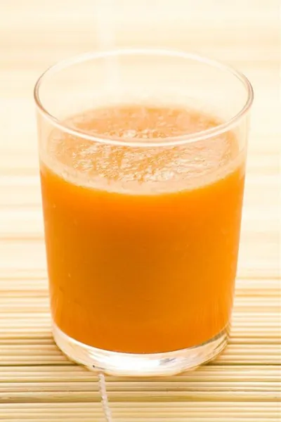 Морковный сок со сливками