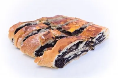 Постный пирог с маком