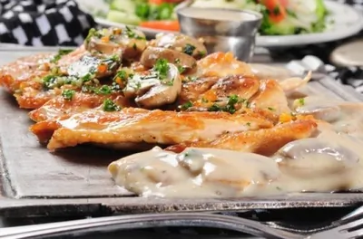 Деревенская курица по французски