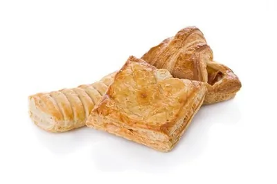 Пирожки из слоеного теста с мясом