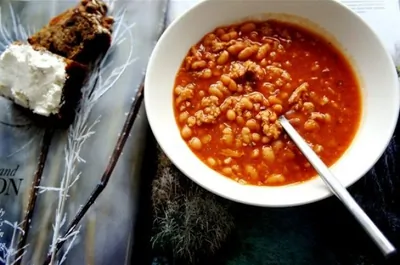 Чили кон карне с какао