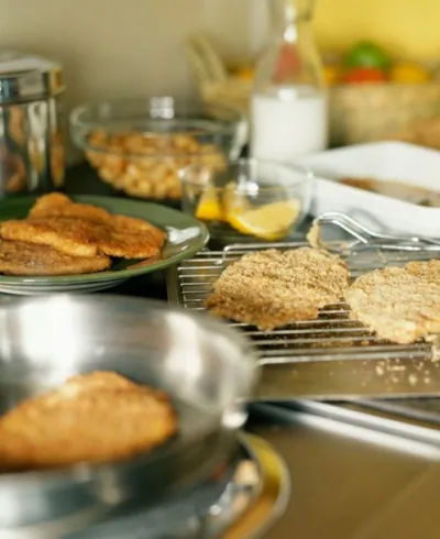 Шницель из капусты