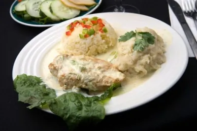 Курица в сливках