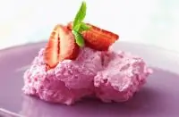 Клубничный мусс с белками