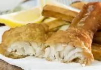 Сушеная треска во фритюре