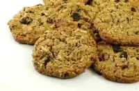 Ореховое печенье с вяленой клюквой