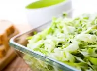 Салат из белокочанной капусты