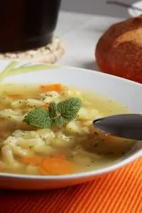 Суп с цветной капустой