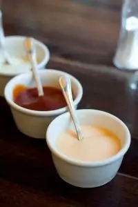 Заправка из сметаны с уксусом