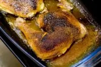 Куриные окорочка в пиве