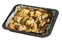 Карп, запеченный с сыром