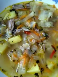 Щи из свежей капусты