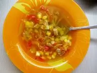 Летние щи с картофелем