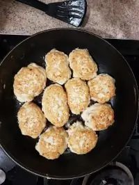 Куриные котлеты с майонезом