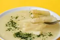 Суп-пюре из спаржи