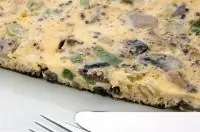 Омлет с грибами