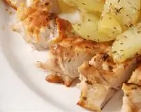 Кролик жареный