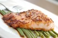 Лосось в соусе терияки