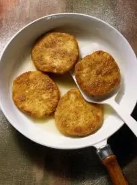 Оладьи из сухарей