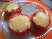 Помидоры, фаршированные мясом и рисом