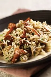 Начинка из сушеных грибов с рисом