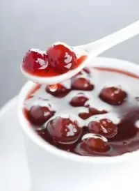 Кисель из вишневого сиропа