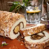 Рулет с банановой начинкой