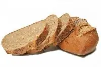 Хлеб из молотых отрубей с мукой