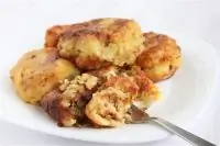 Котлеты из картофеля и отрубей