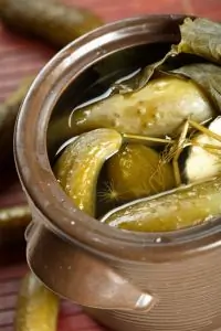 Маринованные огурцы с водкой