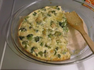 Запеканка из брокколи с сыром