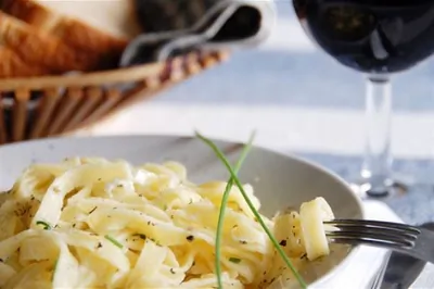 Лингвини с лимоном