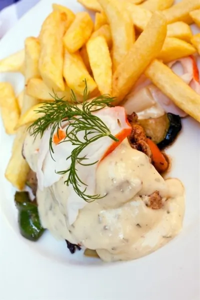 Соус бешамель с помидорами