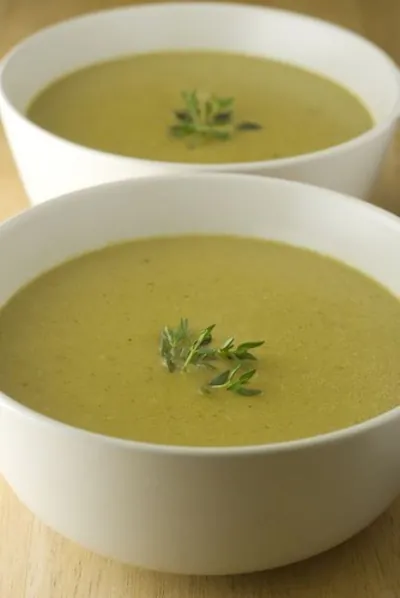 Суп из кресс-салата