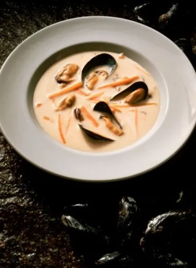 Суп с мидиями