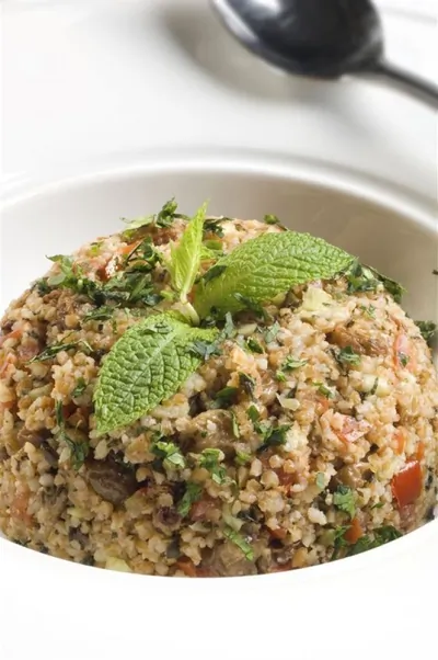 Кускус с овощами и куриным филе