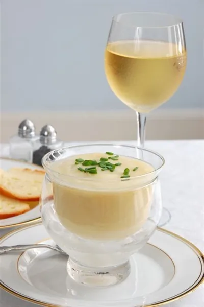 Суп вишисуаз со сливками