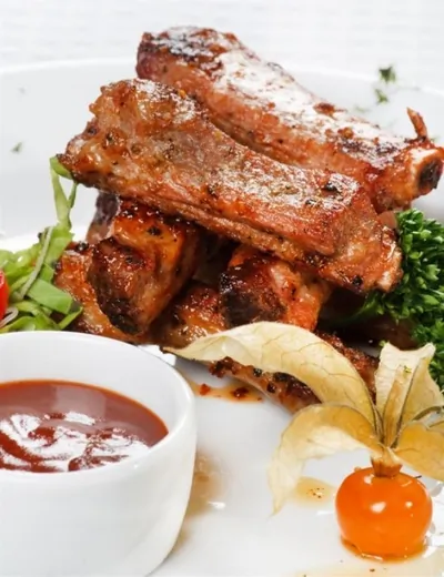 Отбивная из ягненка на гриле