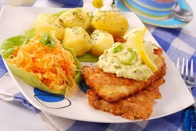 Белуга в панировке по английски