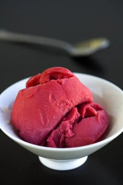 Томатный сорбет с мятой