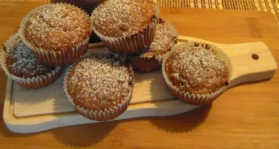 Кекс с изюмом